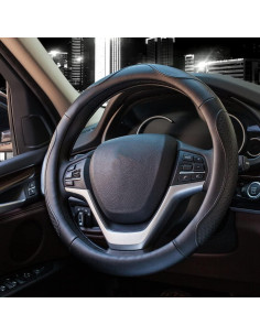 Cubierta de Volante de Cuero Valleycomfy L 39-40.6 cm Antideslizante 2