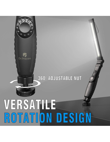 Luz de Trabajo LED Dr. Prepare 700 Lúmenes Plegable 2 Paquete