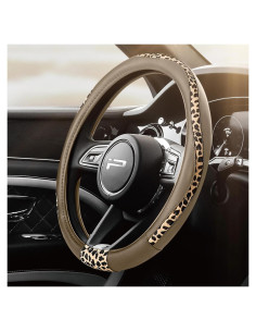 Cubierta de Volante Road Comforts Beige 14.5 a 15 Pulgadas