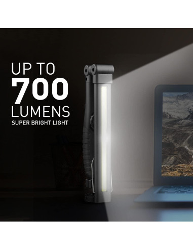 Luz de Trabajo LED Dr. Prepare 700 Lúmenes Plegable 2 Paquete
