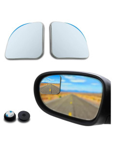 Espejos de Punto Ciego Convexos Flygun 4.8cm 2 Pcs Plateado