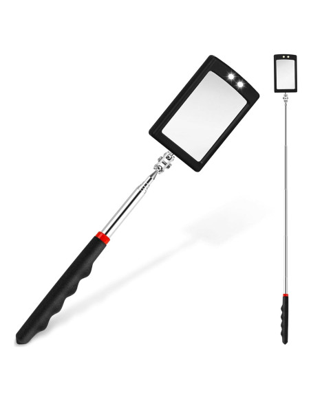 Espejo de Inspección Telescópico CdbC 30-89 cm LED 360