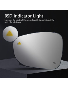 Cristal Espejo Lateral Izquierdo Chrysler Pacifica 2017-2023 2