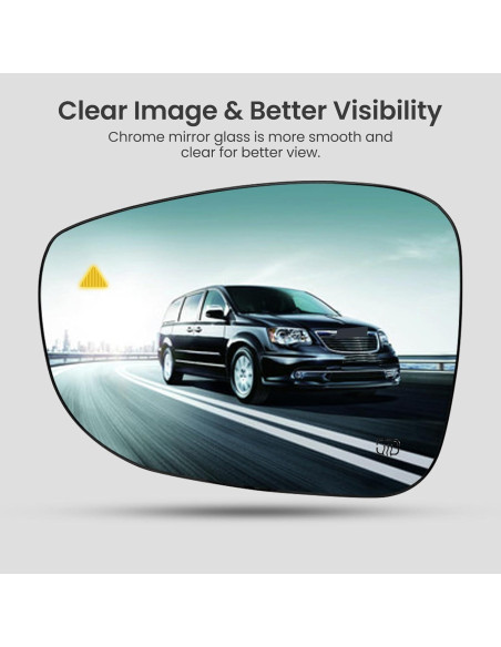 Cristal Espejo Lateral Izquierdo Chrysler Pacifica 2017-2023