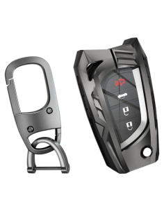 Cubierta de Llave Ocezbiis para Toyota Estilo C Gris