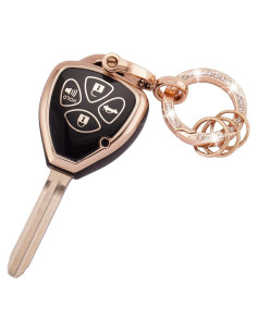 Funda de Llave EKALA para Toyota 4 Botones - TPU y Zinc