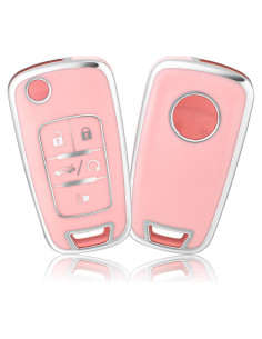 Funda de Llave OFFCURVE para Chevrolet y GMC - TPU Rosa