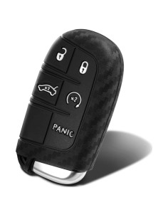 Funda de Llave Antideslizante WORCAS para Chrysler y Dodge 5 Botón