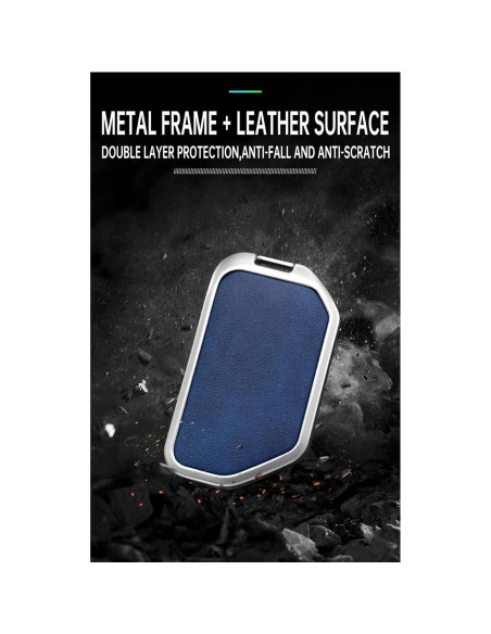 Funda de Llave HIBEYO para Jeep Wrangler JL 2018-2021 - Negro