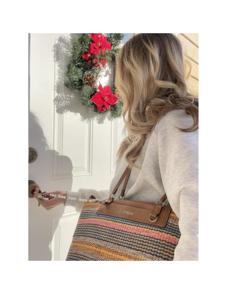 Portallaves de cuentas Hidden Hollow 30.48 cm Blanco para Mujeres Portallaves de cuentas Hidden Hollow 30.48 cm Blanco para Mujeres