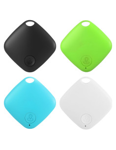 Localizador Bluetooth UUMEE Paquete de 4 Colorido con Batería CR2032