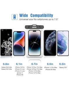 Funda Flotante Impermeable JOTO para Teléfono 17,78 cm 2