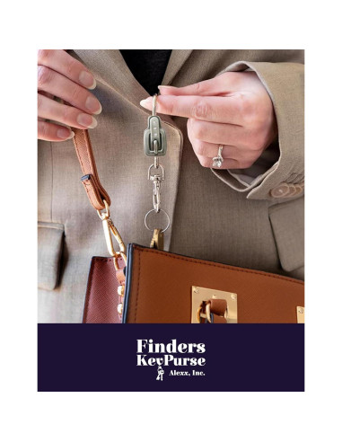 Buscador de Llaves para Bolsos Elegante - Organizador de Auto