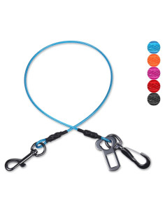 Cinturón de Seguridad para Perros VIVAGLORY 83.82 cm Azul