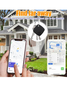 Etiqueta de Rastreo Bluetooth FYSCKEJI - Paquete de 4, IP67 2