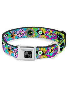Collar para Perros Buckle-Down Funky Aqua 11-16.5 cm