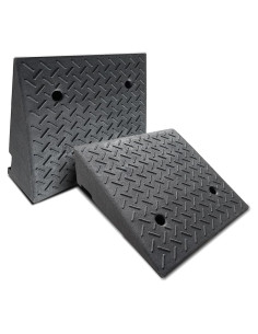 Rampas de entrada ROKENPOY de goma pesada 50x50x15.24 cm