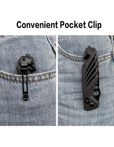 Cuchillo Plegable XIPHIAS FK045 - Acero Inoxidable 7.4 cm