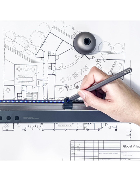 Combo HOZO NeoRuler y NeoPencil, Regla 30.48 cm y Lápiz 14.22 cm