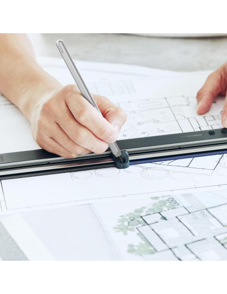 Combo HOZO NeoRuler y NeoPencil, Regla 30.48 cm y Lápiz 14.22 cm