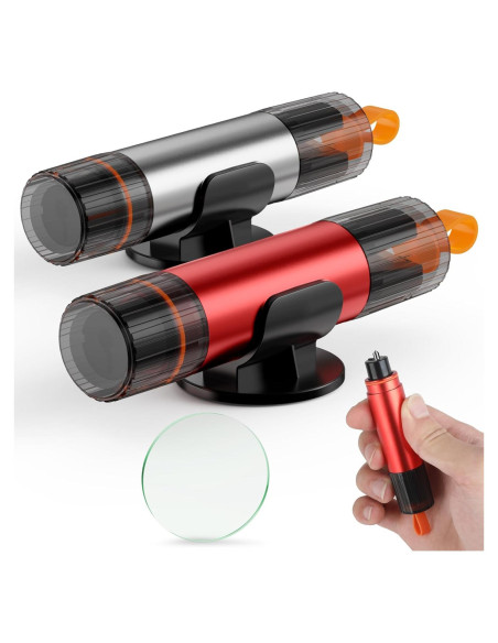 Kit de Seguridad Geyrut: Martillo de Vidrio y Cortador de Cinturón