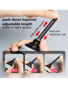 Destornillador 18 en 1 Szhdxsy Magnético Telescópico 2