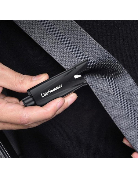 3 Pcs Rompedor de Ventana de Emergencia BOSOIRSOU 2-en-1