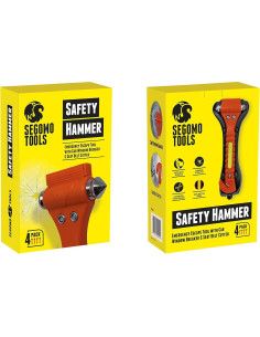 Martillos de Seguridad de Escape Segomo Tools - 4 Piezas 2