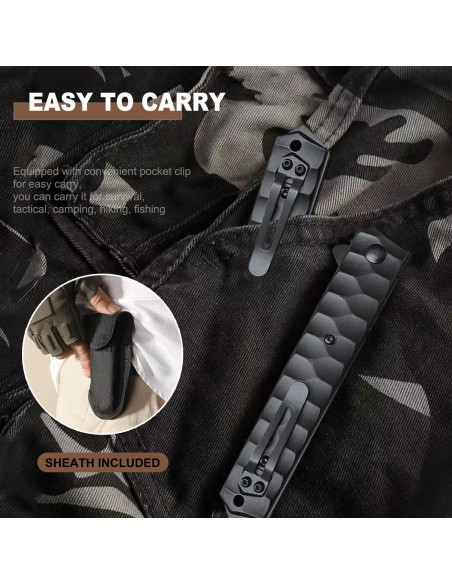 Cuchillo de bolsillo VIFUNCO VF006 con hoja de acero 440 Cuchillo de bolsillo VIFUNCO VF006 con hoja de acero 440