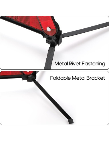 Kit de Seguridad Fasmov 3 Triángulos de Advertencia Reflectores