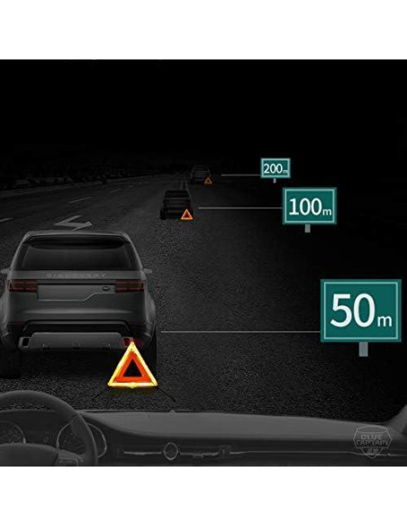 Kit de Seguridad Fasmov 3 Triángulos de Advertencia Reflectores