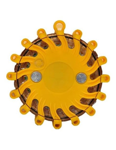 Luz de Advertencia LED Ámbar ESafety Lights PF16LLM 9 Funciones