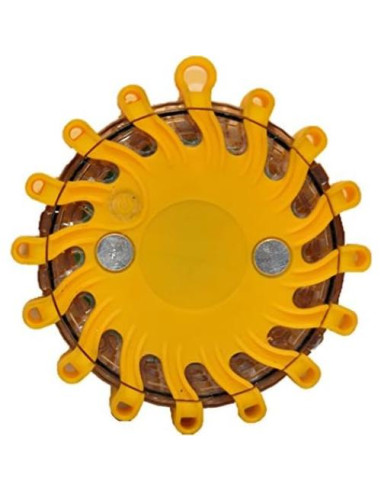 Luz de Advertencia LED Ámbar ESafety Lights PF16LLM 9 Funciones