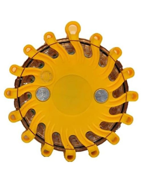 Luz de Advertencia LED Ámbar ESafety Lights PF16LLM 9 Funciones