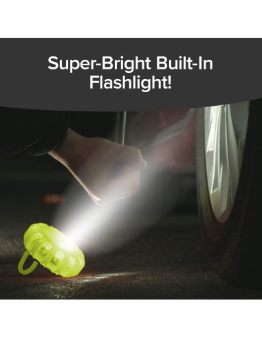 Bengalas LED de Seguridad Lizard Flare - 15 Luces, 9 Modos