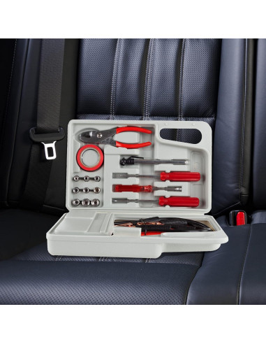 Kit de Emergencia en Carretera Stalwart 30 Piezas con Estuche