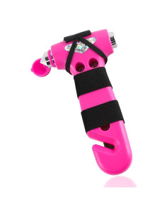 Martillo de Seguridad Wogomz 3-en-1 para Automóviles Rosa