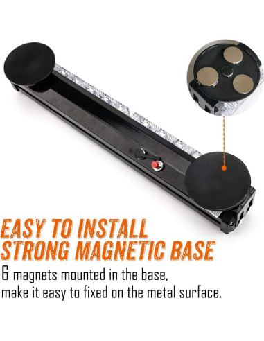 Barra de Luz de Emergencia Inalámbrica LE-JX 31.5 cm LED 12V