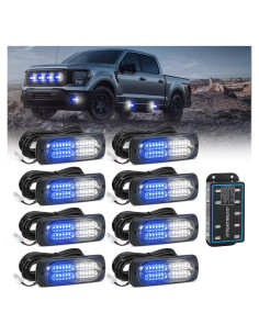 Luces Estroboscópicas de Emergencia AnTom AT-00824ZW-BW 24 LED