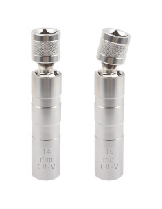Juego de Llaves de Bujías Salior 14mm y 16mm Magnéticas