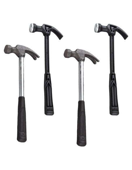 Martillo Mini Multifuncional Ximimark 4 Pcs Mango de Madera