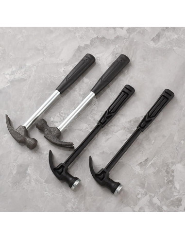 Martillo Mini Multifuncional Ximimark 4 Pcs Mango de Madera