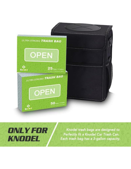 Bolsas de Basura K KNODEL 50 Unidades 11.36 Litros Resistentes