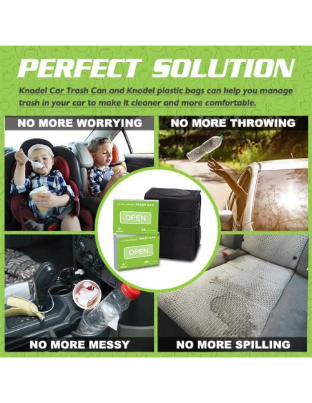 Bolsas de Basura K KNODEL 50 Unidades 11.36 Litros Resistentes