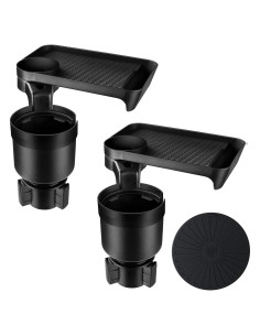 Soporte para Taza de Coche SEVEN SPARTA con Bandeja Expandible