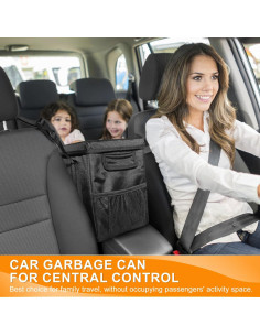 Bolsa de Basura para Auto SLOGENTO 6.65L Plegable a Prueba de Fugas 2