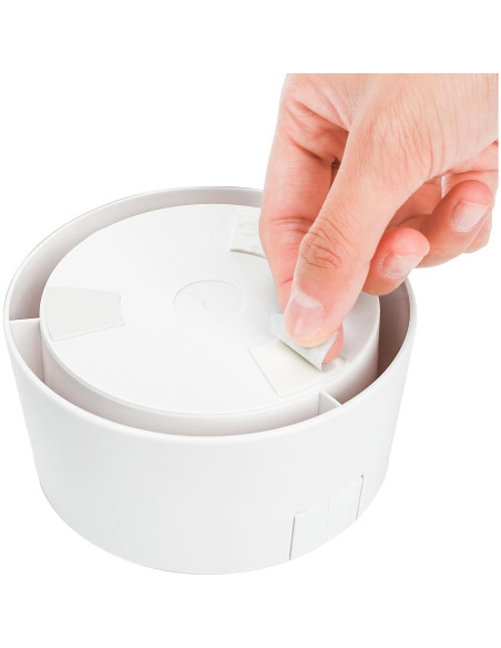 Soportes para Tazas Antideslizantes Mezchi - Paquete de 2 Blancos