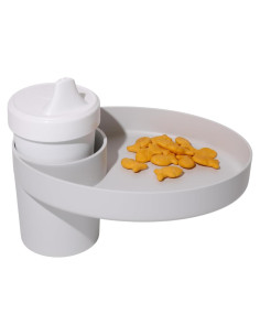 Bandeja de Viaje Ovalada Mi Bandeja de Viaje - Gris - Universal