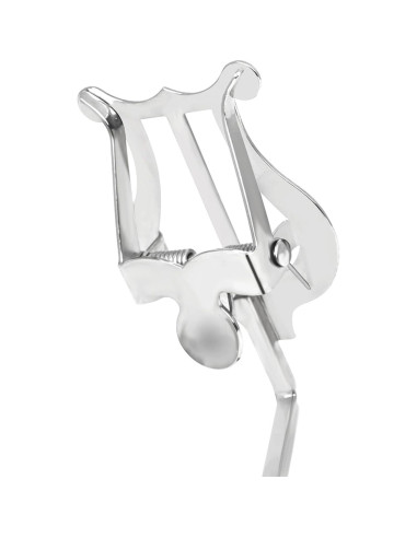 Soporte para Partituras de Flauta Ajustable de Hierro