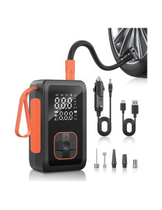 Compresor de Aire Portátil Hafuloky DB02 180 PSI Inalámbrico